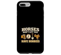 Carcasa para iPhone 7 Plus/8 Plus Caballos Estilo de Vida Identidad Ecuestre Orgulloso Propietario de Caballos Vida