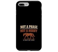Carcasa para iPhone 7 Plus/8 Plus Caballos Estilo de Vida Identidad Ecuestre Orgulloso Propietario de Caballos Vida