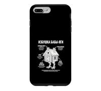 Carcasa para iPhone 7 Plus/8 Plus Cabaña de Baba Yaga Patas de Pollo Folklore Eslavo