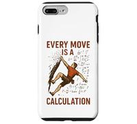 Carcasa para iPhone 7 Plus/8 Plus Cada Movimiento es un cálculo Escalada en Roca Divertido Escalador Matemáticas
