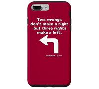 Carcasa para iPhone 7 Plus/8 Plus Caddyshack Two Wrongs Don't Make a Right