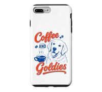Carcasa para iPhone 7 Plus/8 Plus Café Y Goldies Perro Golden Retriever Lover Coffee Club