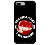 Carcasa para iPhone 7 Plus/8 Plus Cage Fighter MMA Mix Artes Marciales Jiu Jitsu