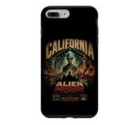 Carcasa para iPhone 7 Plus/8 Plus California Alien Invasion Retro UFO UAP Extraterrestre
