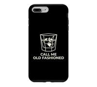 Carcasa para iPhone 7 Plus/8 Plus Call Me Old Fashioned Cocktail Lover Divertido Minimalista