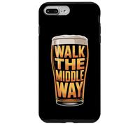 Carcasa para iPhone 7 Plus/8 Plus Camina por el Camino Medio y Disfruta con moderación Consciente y Equilibrio