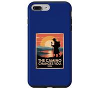 Carcasa para iPhone 7 Plus/8 Plus Camino De Santiago 2026 Vintage Hiking Pilgrim St James
