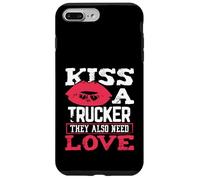 Carcasa para iPhone 7 Plus/8 Plus Camionero BESA a un Camionero También Necesita Amor Camionero