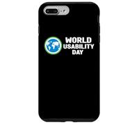 Carcasa para iPhone 7 Plus/8 Plus Camisa del Día Mundial de la Usabilidad - Día Mundial de la Us