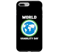 Carcasa para iPhone 7 Plus/8 Plus Camisa del Día Mundial de la Usabilidad - Día Mundial de la Us