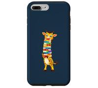 Carcasa para iPhone 7 Plus/8 Plus Camiseta de Lectura Teacheraffe Giraffe Teacher