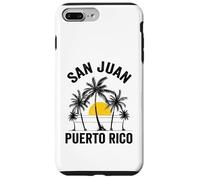 Carcasa para iPhone 7 Plus/8 Plus Camiseta de Recuerdo de Playa de San Juan Puerto Rico 2025 Vacaciones
