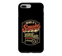 Carcasa para iPhone 7 Plus/8 Plus Camiseta Divertida para Barbacoa Mind If I Smoke