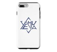 Carcasa para iPhone 7 Plus/8 Plus Camiseta Yeshua Jesucristo Super Star of David
