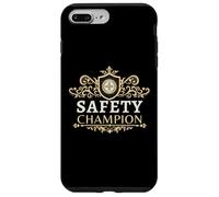 Carcasa para iPhone 7 Plus/8 Plus Campeón de Seguridad | La Seguridad es lo Primero | Regalo de campaña para campeones