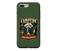 Carcasa para iPhone 7 Plus/8 Plus Campfire Coffee Club elaborado bajo cielos Abiertos EST 1956