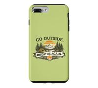 Carcasa para iPhone 7 Plus/8 Plus Camping Lover Aventura al Aire Libre, fogata Naturaleza S