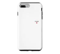Carcasa para iPhone 7 Plus/8 Plus Canadienne Vacances Humour Canadien feuille d'érable Canada