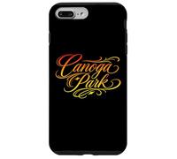Carcasa para iPhone 7 Plus/8 Plus Canoga Park California SFV Retro 818 Valle de San Fernando