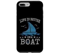 Carcasa para iPhone 7 Plus/8 Plus Capitán de navegación | La Vida Vintage es Mejor en un Barco