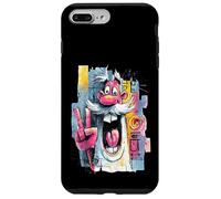 Carcasa para iPhone 7 Plus/8 Plus Cara gráfica Divertida de Carpintero con Graffiti Pop