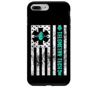 Carcasa para iPhone 7 Plus/8 Plus Cardiac Monitor Technician | EKG Tech CVICU Telemetry Tech