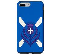 Carcasa para iPhone 7 Plus/8 Plus Cardo estilizado St Andrews Cross y Saltire