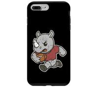 Carcasa para iPhone 7 Plus/8 Plus Caricatura de Rugby Rhino Carga