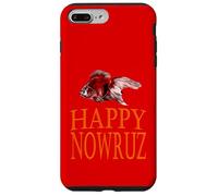 Carcasa para iPhone 7 Plus/8 Plus Carmesí Goldfish Happy Nowruz Wishes