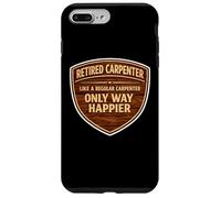 Carcasa para iPhone 7 Plus/8 Plus Carpintero Jubilado como una diversión Regular de jubilación más Feliz