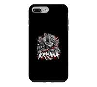 Carcasa para iPhone 7 Plus/8 Plus Carro de Batalla con Forma de Loto con Flauta Divina Krishna