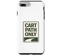 Carcasa para iPhone 7 Plus/8 Plus Cart Paths Only First Tees Jitters Public Golf Society Chistes