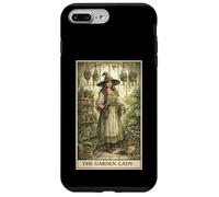 Carcasa para iPhone 7 Plus/8 Plus Carta de Tarot The Garden Lady Botanist Gardening