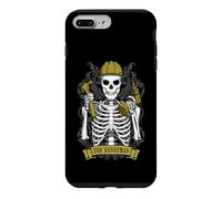 Carcasa para iPhone 7 Plus/8 Plus Carta de Tarot Vintage Handyman Skeleton DIY Craftsman Mechanic