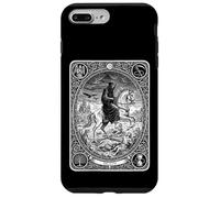 Carcasa para iPhone 7 Plus/8 Plus Carta gótica de la Fortuna mística con la Camiseta del Tarot de la Muerte, Arcana, Arcana
