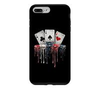 Carcasa para iPhone 7 Plus/8 Plus Casino Gambling Vegas American Flag USA Drip Graffiti Amante