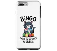 Carcasa para iPhone 7 Plus/8 Plus Cat Bingo Porque el Asesinato está Mal