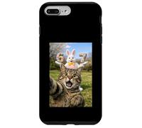 Carcasa para iPhone 7 Plus/8 Plus Cat Selfie Six Seven Easter Day Bunny 67 Meme Rabbit Niños