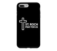 Carcasa para iPhone 7 Plus/8 Plus Católico St Roch Ore por Nosotros Santo Patrón Cristiano