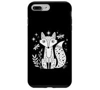 Carcasa para iPhone 7 Plus/8 Plus Celestial Fox Stars Night Dragonfly Nature Woodland Graphic