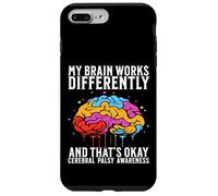 Carcasa para iPhone 7 Plus/8 Plus Cerebral Palsy Awareness Gifts for Kids CP Awareness Warrior