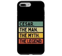 Carcasa para iPhone 7 Plus/8 Plus Cesar The Man The Myth The Legend - Cita Personalizada Divertida