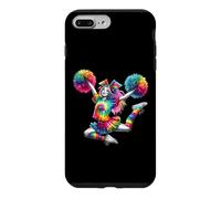 Carcasa para iPhone 7 Plus/8 Plus Cheerleader Pom Poms Colorful Outfit Rainbow Tie Dye
