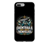 Carcasa para iPhone 7 Plus/8 Plus Chemtrails no se Ven a sí mismos Humor de conspiración Divertido