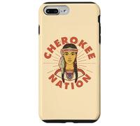 Carcasa para iPhone 7 Plus/8 Plus Cherokee Nation Peoples Tribu Orgullosa Mujer Nativa Americana