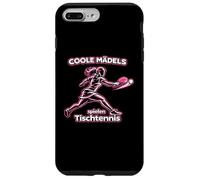 Carcasa para iPhone 7 Plus/8 Plus Chicas geniales Jugando Tenis de Mesa Mujeres