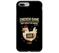 Carcasa para iPhone 7 Plus/8 Plus Chicken Game Don't Look At The Chicken Funny Gamer Pixel Art