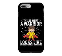 Carcasa para iPhone 7 Plus/8 Plus Childhood Cancer Awareness Kids Childhood Cancer Warrior