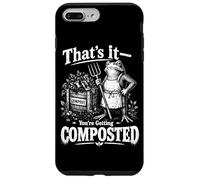 Carcasa para iPhone 7 Plus/8 Plus Chiste humorístico de Rana de jardinería