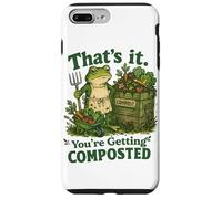 Carcasa para iPhone 7 Plus/8 Plus Chiste humorístico de Rana de jardinería